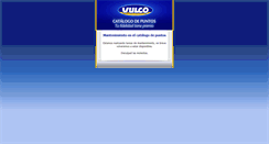 Desktop Screenshot of catalogo.vulco.es